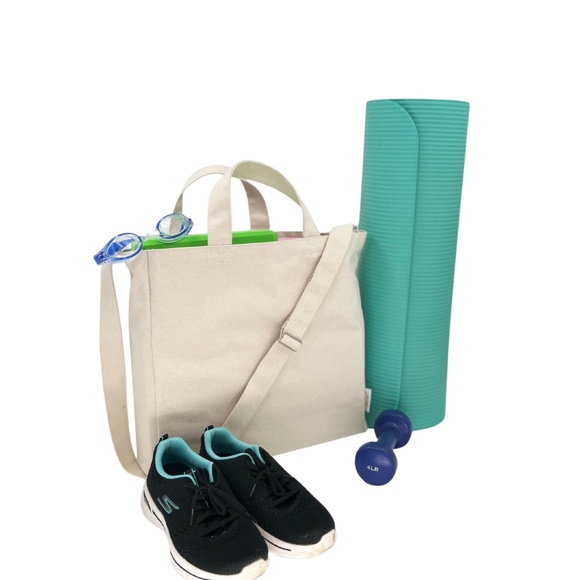 Reusable Grocery Canvas Thick Large Bag - Eco-Friendly - Picture 7 of 12